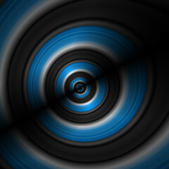 Multicolored circles, phosphorescent lights, round shapes, abstract background