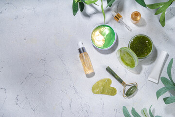 Nature anti-aging beauty skin care