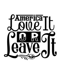 america love it or leave it-svg