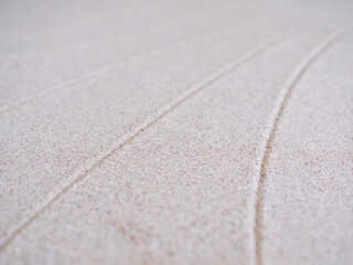 Zen Garden Japan Nature Background,Calm Abstract Wave on Beach,Design Pattern Texture Wave Line on Desert Sand Buddhism Symbols,Relax Simplicity Meditation Harmony Aromatherpy Spa.