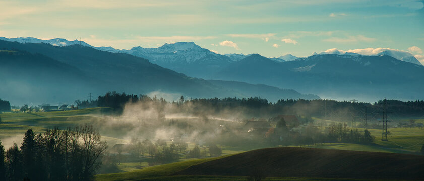 Landschaft im Allg&auml;u nahe Wangen