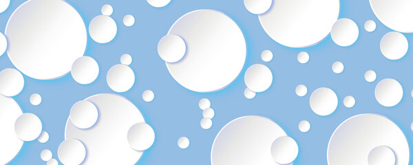 Paper art circles form a pattern for the background.