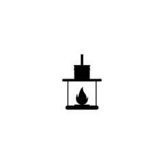 Indoor lantern logo illustration design isolated on white background