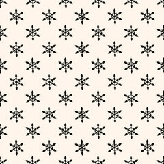 Abstract simple gothic style seamless pattern