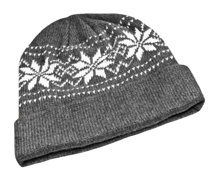 Wollmütze und Hintergrund transparent PNG cut out