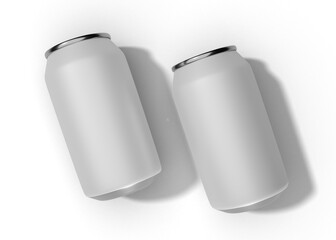 Soda or soft drink can mockup