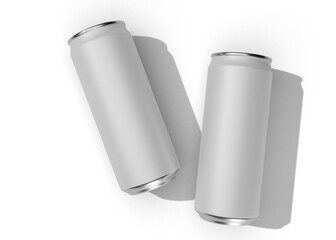Soda or soft drink can mockup