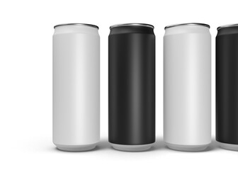 Soda or soft drink can mockup