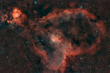 Long exposure of Heart Nebula