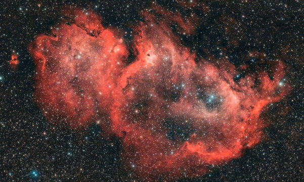Long exposure of Soul Nebula