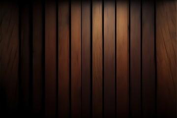 Mahagony wood texture background. Natural wooden planks. Top view. Horizontal lines. Flat lay empty display background for products. Generative ai. 