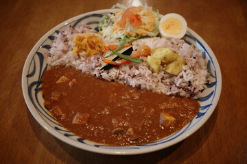 Japanese style curry in Kyoto