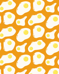 seamless background eggs