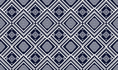Abstract geometric ethnic pattern design for background or wallpaper