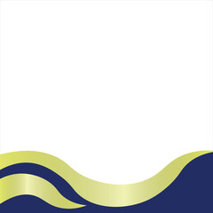 Blue and Gold Business Corner 