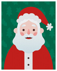 cartoon santa claus