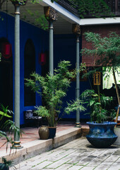Fototapeta na wymiar Courtyard in Penang