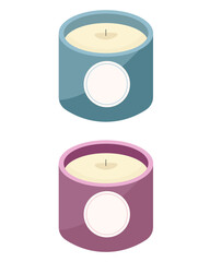 Set of candles