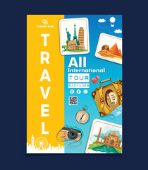 travel poster template 
