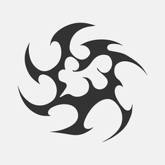 Popular and trending black and white vector fire ornament objects 2023 for tshirts, long sleeves, hoodies, parkas, streetwear, apparel and pajamas. Hand drawing of cool vector fire.