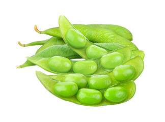edamame beans isolated on transparent png