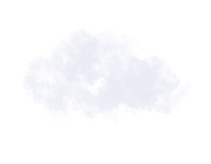 set of realistic smoke on transparency background