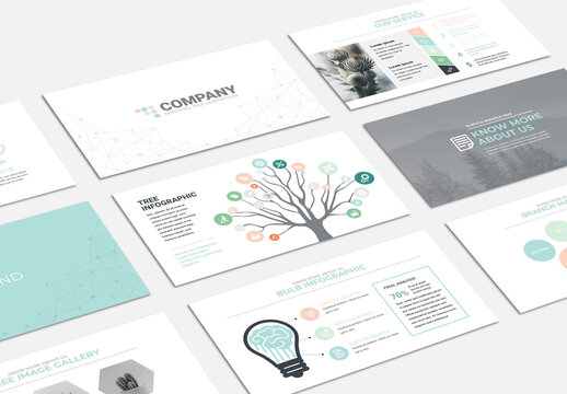 Business Presentation Slides Layout