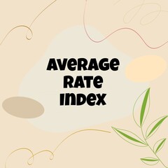 Average rate index