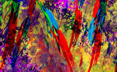 Abstract color mixture multi colors effects wall texture Background.