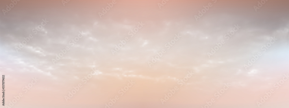 Wall mural sweet sky and white soft clouds floated in the sky on a clear day. beautiful air and sunlight with b