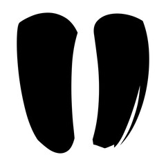 Quote commas icon on Transparent Background