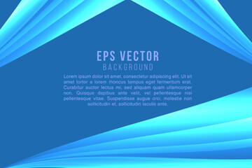 Blue hi-tech futuristic abstract background template with square shapes