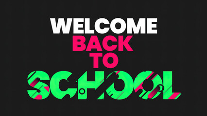 Back to School Text Background