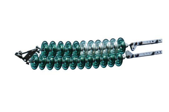 Outdoor power plant equipment items, isolated on a white background