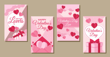 Happy Valentine's Day Cards Collection