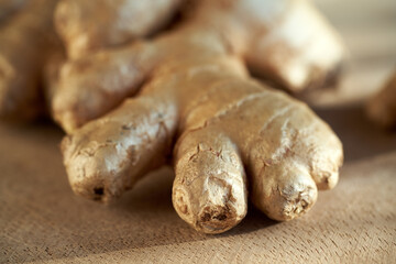 Fresh ginger root