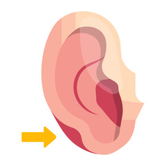 plastic surgeons vector icon design, beauty and personal care symbol, cosmetics and dermatologist sign, body aesthetics stock illustration, lipoma excision concept