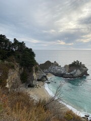 the coast of the sea