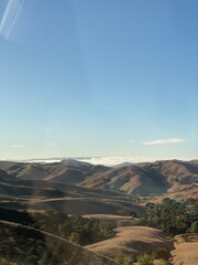 landscape of the mountains