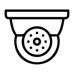 cctv line icon