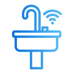sink gradient icon