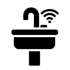 sink glyph icon