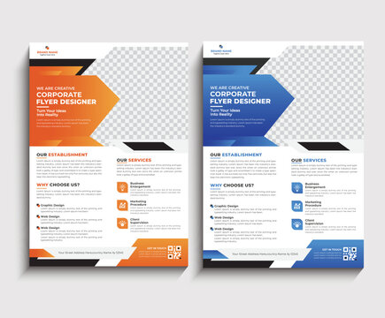  corporate business flyer template design