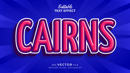 Naklejka premium Australia Day Text effect editable premium with cartoon style