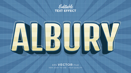 Australia Day Text effect editable premium with cartoon style