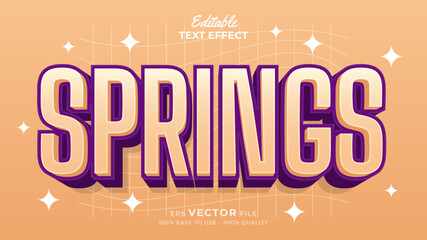 Australia Day Text effect editable premium with cartoon style