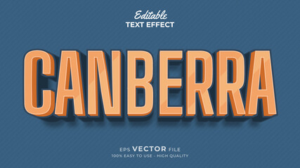 Australia Day Text effect editable premium with cartoon style