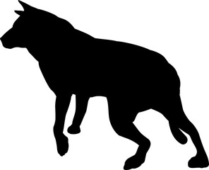 Dog Pet Animal Silhouette