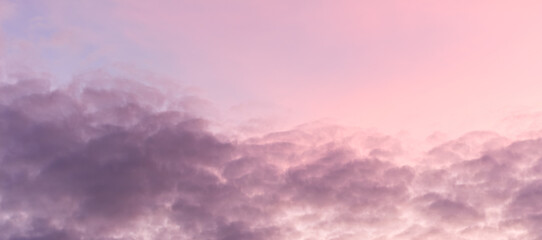 Fototapeta premium clouds at sunset..
