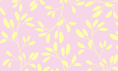Floral print in pastel colors for presentations, textiles, covers